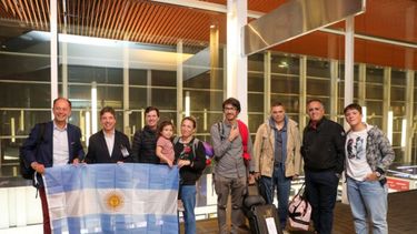 Volvieron al país los diplomáticos argentinos expulsados por Venezuela. (X @Cancilleria_Ar)