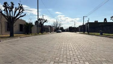 Las calles serían de hormigón intertrabado. Y tanto los proveedores como la mano de obra sería de Chascomús.