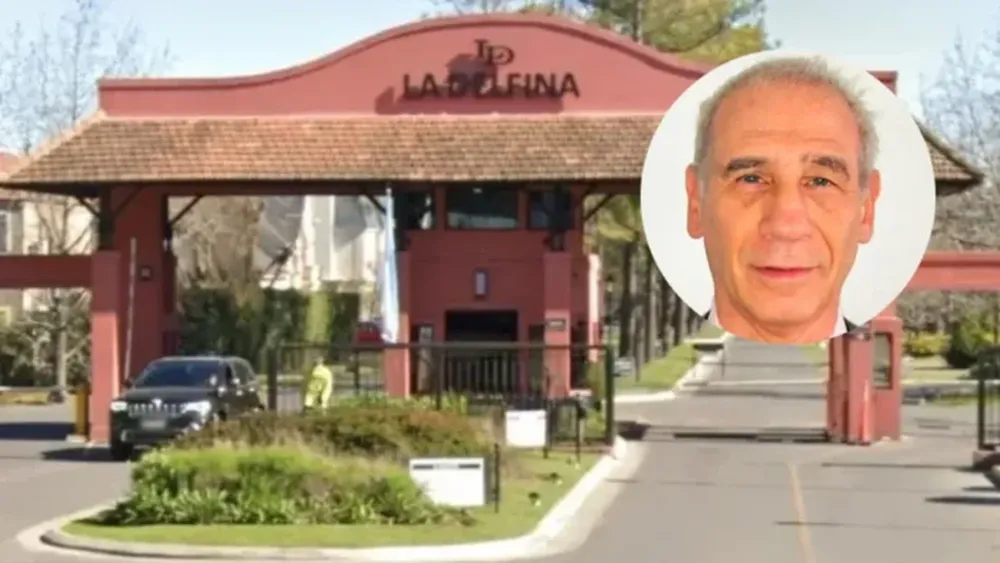 Roberto Eduardo Wolfenson Band, el ingeniero electrónico de 71 años fue asesinado en su casa del country La Delfina, del partido de Pilar (Foto Pilar a diario)