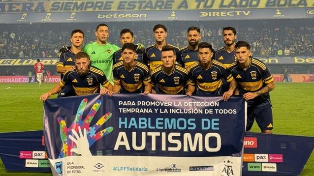 El Boca alternativo que ayer empató 1 a 1 con Independiente en La Bombonera.