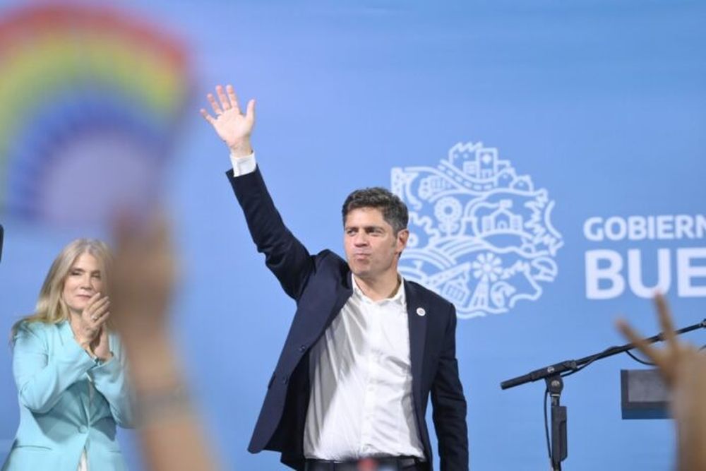 El gobernador Axel Kicillof.