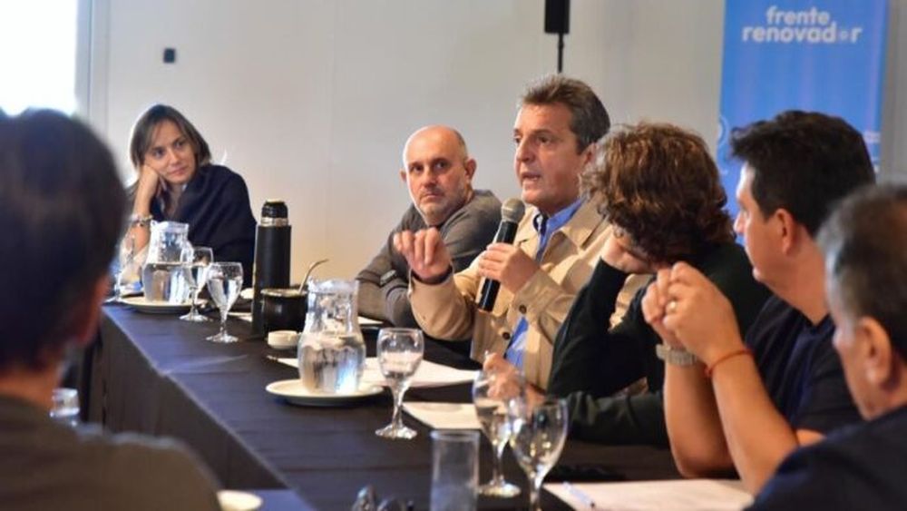 Sergio Massa, referente del Frente Renovador.