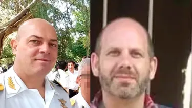 El expolicia detenido Adrián Francisco Brulc (54) (izq) y la victima  el monaguillo Germán Zucarelli (der) (Foto archivo)