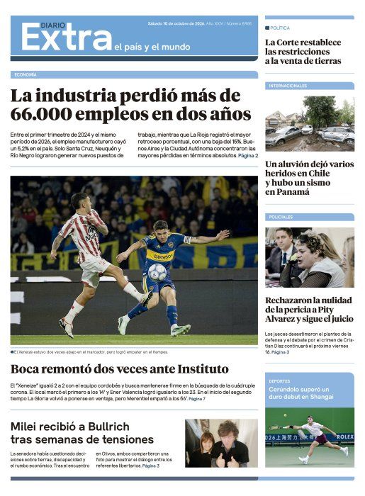 Edición impresa  10/10/2026