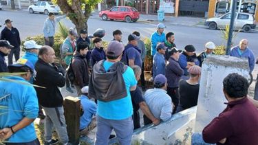 Municipales de la Costa en asamblea.