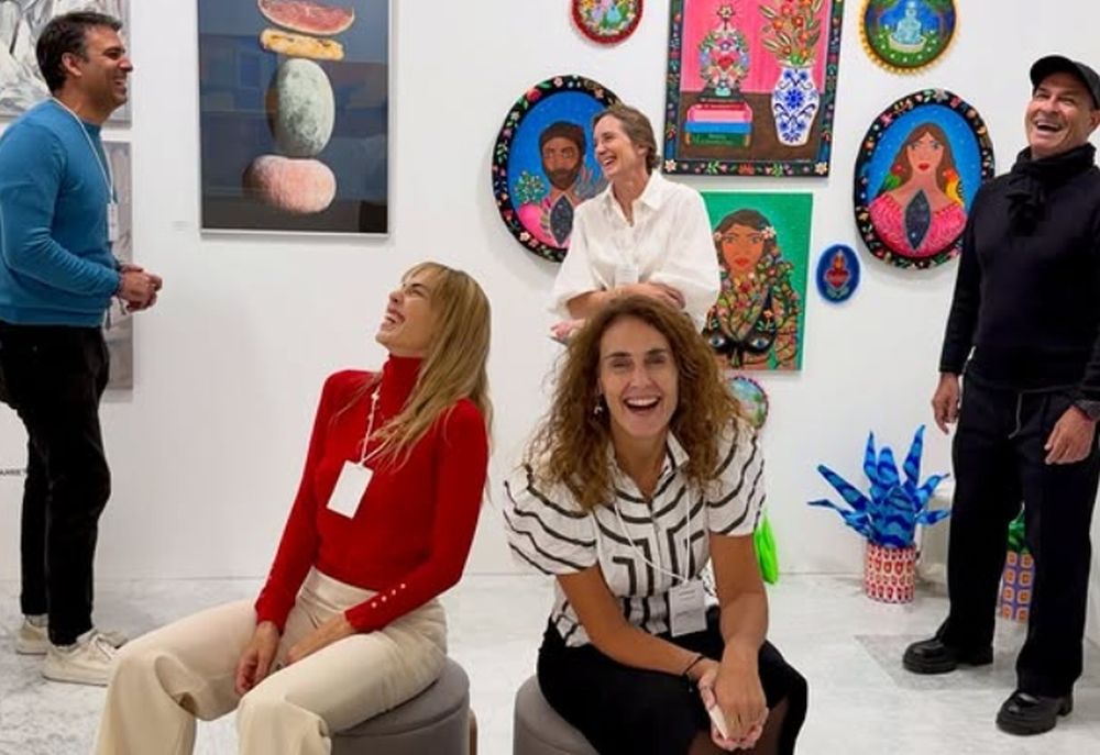 Ana Stjener en el espacio que compartió su galería, Valk, con Skiascope. Ana Stjener en el espacio que compartió su galería, Valk, con Skiascope.
