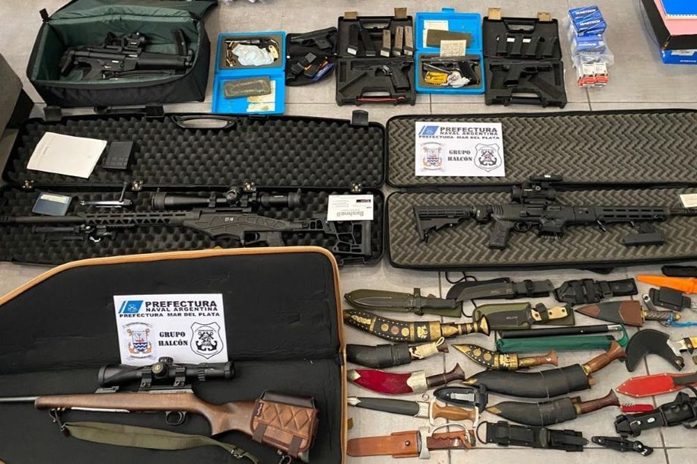 Allanamientos simultáneos en Mar del Plata, Santa Clara del Mar y la Ciudad de Buenos Aires.