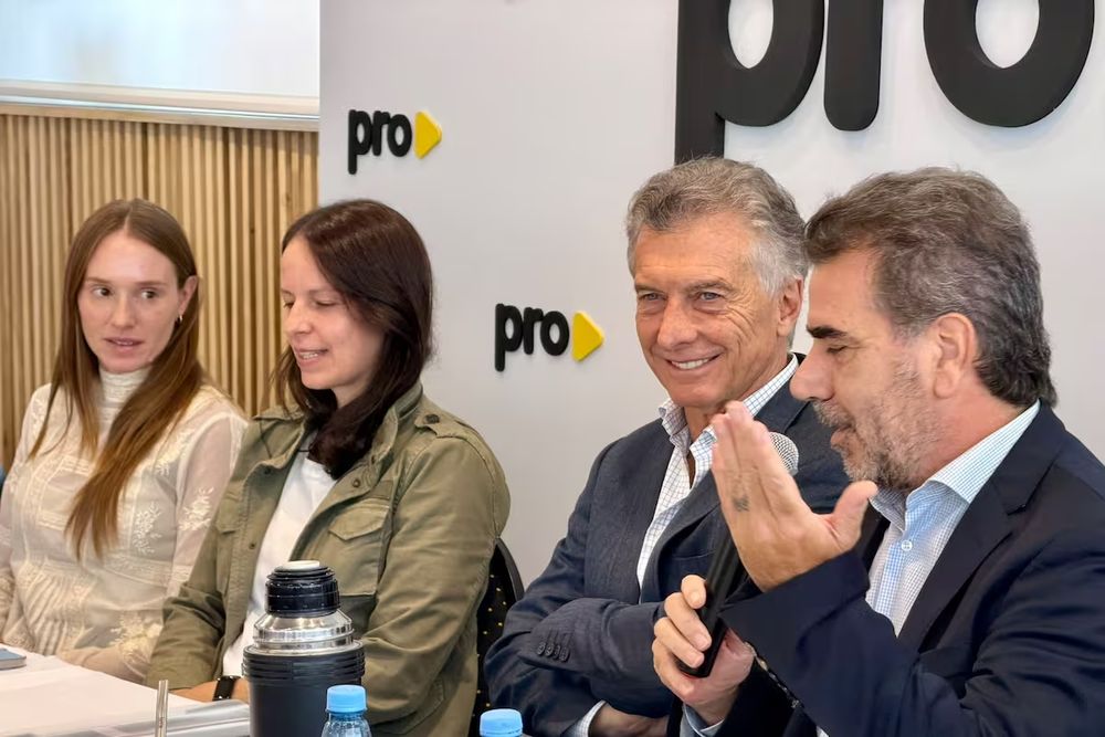 Macri, con Soledad Martínez y Ritondo.&nbsp;