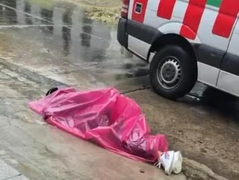 El delincuente abatido en El Palomar. El delincuente abatido en El Palomar.