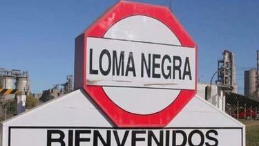 La cementera olavarriense Loma Negra.&nbsp;