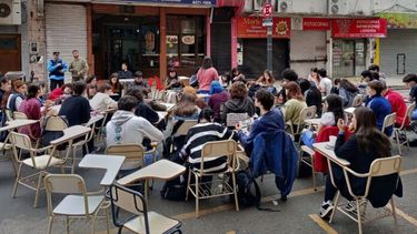 Clases públicas en el marco de las asambleas y tomas en distintas universidades del país.