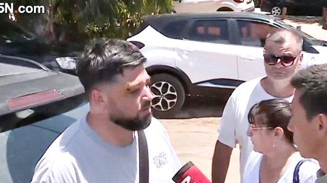 Maximiliano Jerez quedó imputado en la causa que investiga el accidente ocurrido en Pinamar. (Imagen de TV)&nbsp;