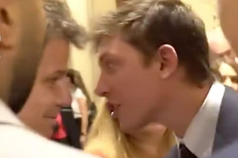 El cruce entre Facundo Manes y Santiago Caputo. - Captura de pantalla -