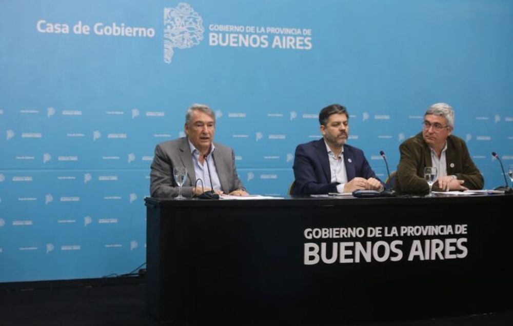 Carlos Bianco, Jorge DOnofrio y Javier Rodríguez.