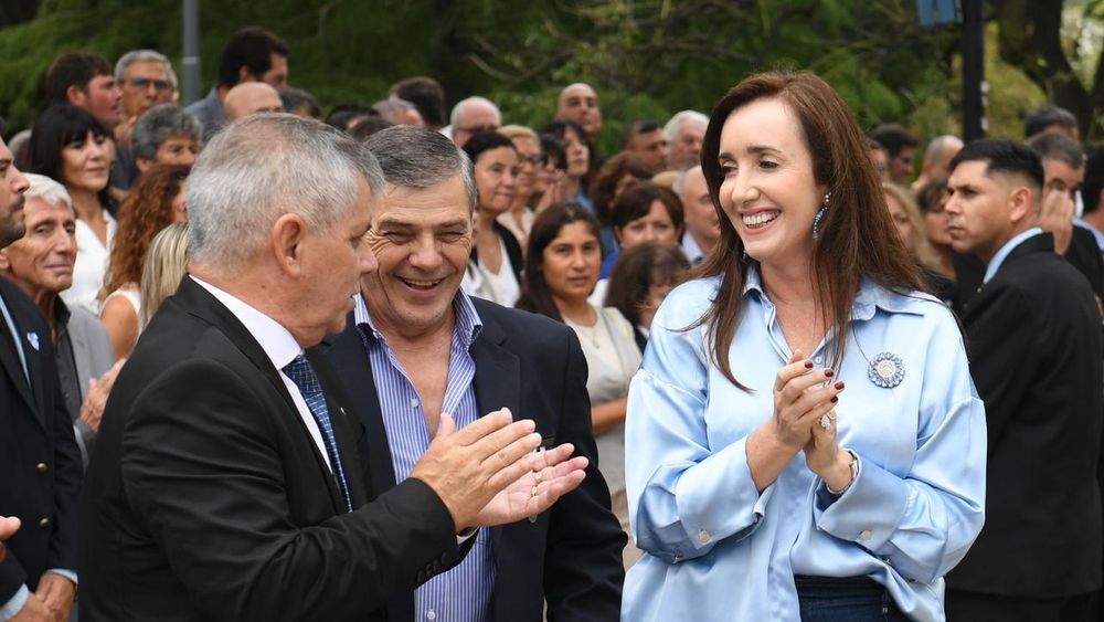 La vicepresidenta Victoria Villarruel en Chivilcoy. La vicepresidenta Victoria Villarruel en Chivilcoy.