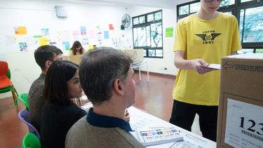 La autoridad de mesa, clave en cada elección.&nbsp;