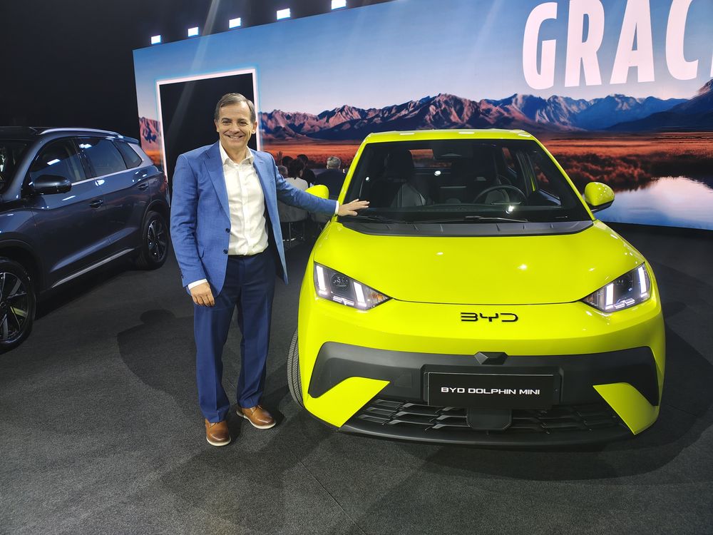 Bernardo Fernández Paz, director de Ventas de BYD Argentina.