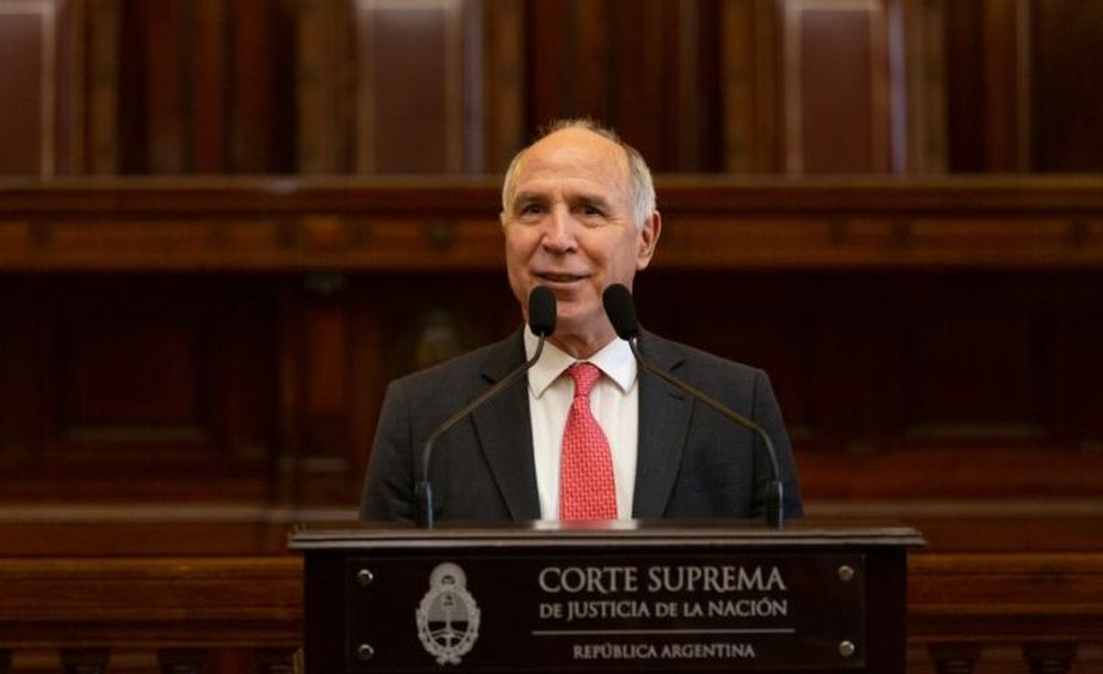 El juez de la Corte Suprema, Ricardo Lorenzetti.