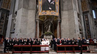 La ceremonia de canonización de Mama Antula. - Télam -