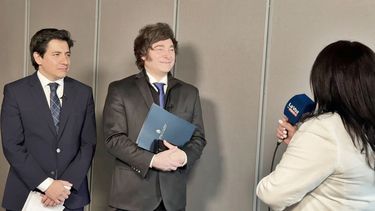 El presidente Javier Milei le dio una entrevista el diario La Voz del Interior, de Córdoba.&nbsp;