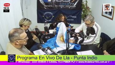 Las declaraciones de Jorge Pablo Cabrera fueron realizadas en una radio de Punta Indio.