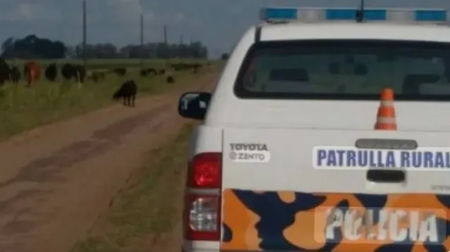 Tiroteo con efectivos del Comando de Patrulla Rural sobre la Ruta Provincial 32, en Pergamino.