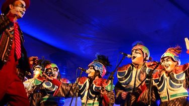 Los uruguayos de Agarrate Catalina son la atracción central del fin de semana en el Carnaval de Maipú.