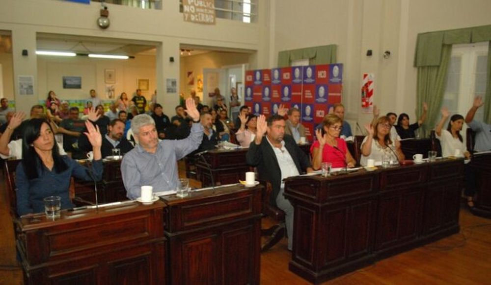 La votación de la modificación de la Ordenanza Fiscal Impositiva en el Concejo Deliberante. (Noticias de Necochea)