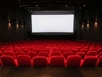 Una sala de cine. 