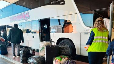 Equipaje en la previa a un viaje de larga distancia.&nbsp;