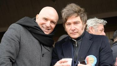 José Luis Espert y Javier Milei juntos.&nbsp;