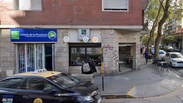 El local de quiniela ubicado en las calles Santiago del Estero y Moreno. (Google Maps)