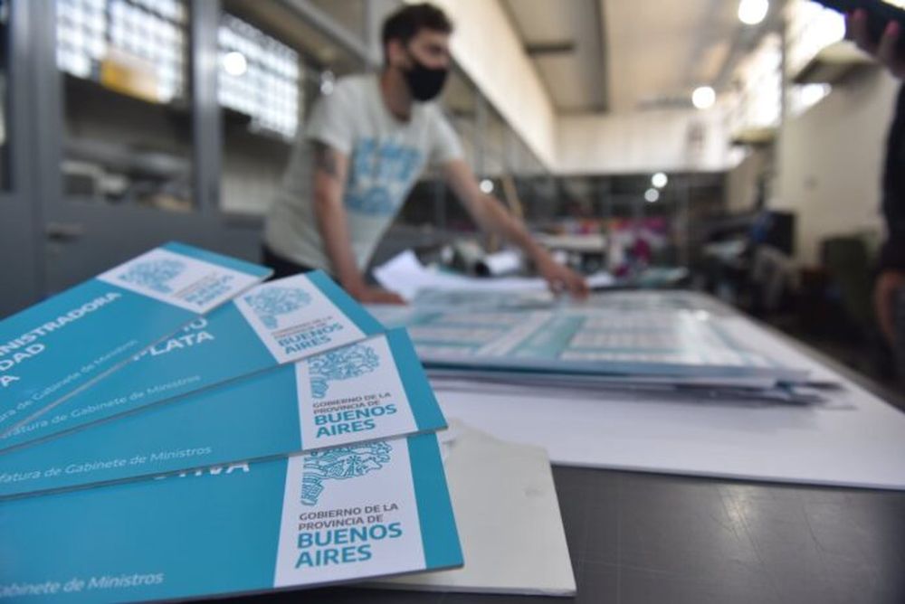 Los trabajos se harán en la Imprenta Oficial bonaerense.