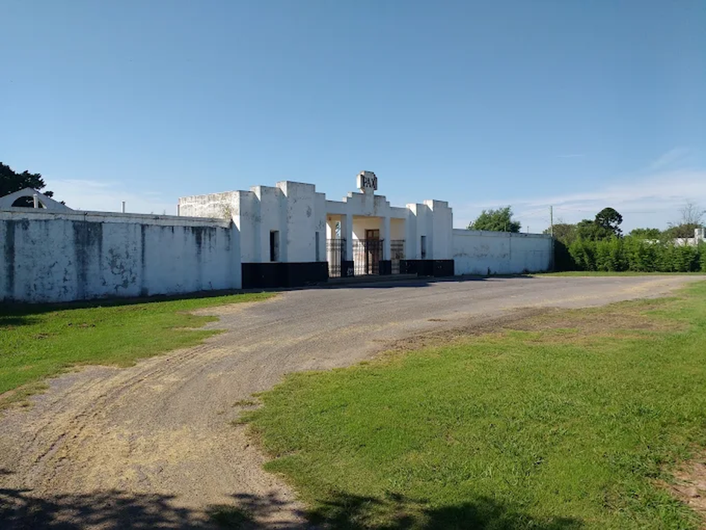 El cementerio de la localidad de Rancagua, en el partido de Pergamino.