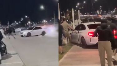 Imágenes de la picada ilegal.&nbsp;