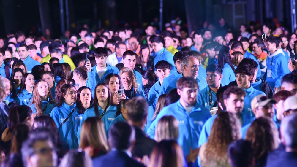 La delegación bonaerense en los Juegos Argentinos de Alto Rendimiento.