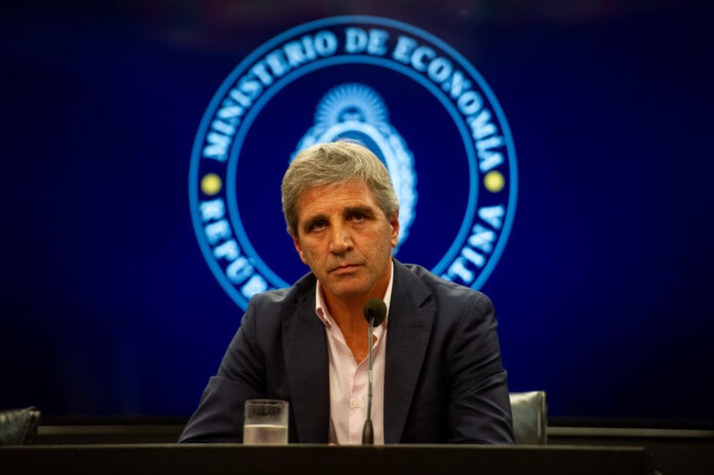 El ministro de Economía, Luis Caputo. - Télam -