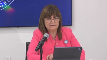 La ministra de Seguridad, Patricia Bullrich, aseguró que las calles estarán liberadas el 24 de enero, durante el paro y movilización de la CGT. (Archivo)