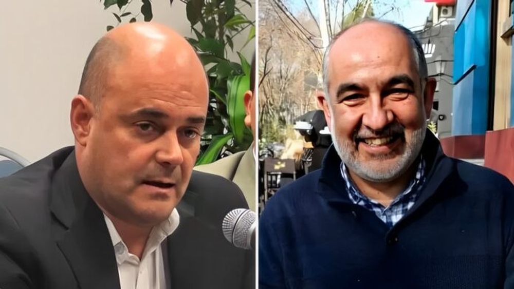 Raúl Bertola y Edgar Pérez.