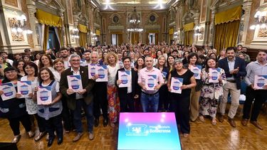 La presentación del material se realizó en la Gobernación bonaerense.&nbsp;
