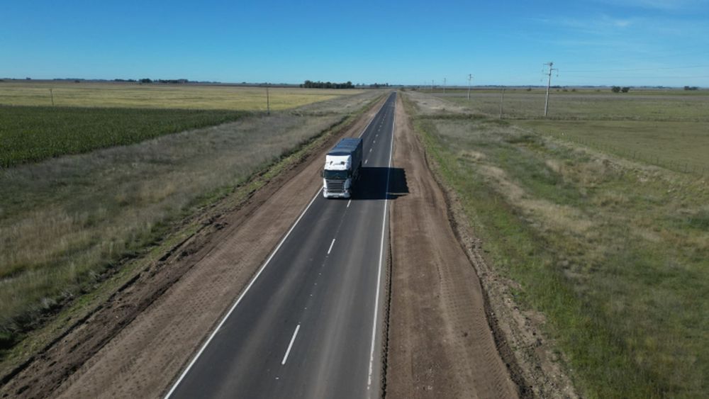 Finalizó la repavimentación de la Ruta Provincial 85.