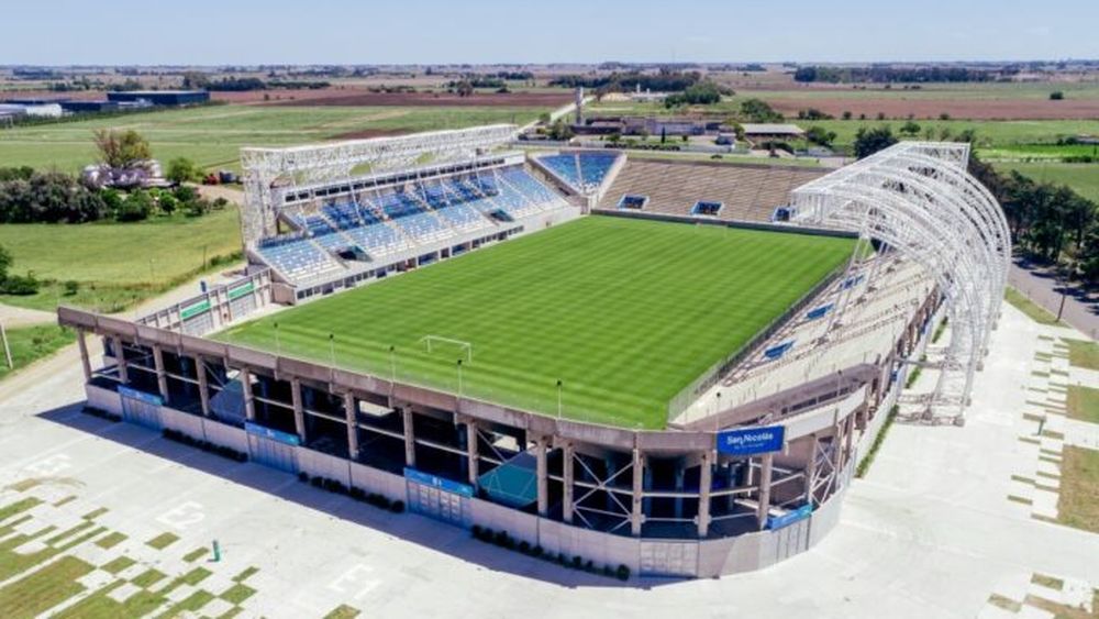 El Estadio de San Nicolás de los Arroyos.