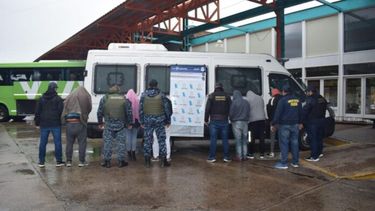 Un allanamiento en Bolívar. (La Mañana de Bolívar)