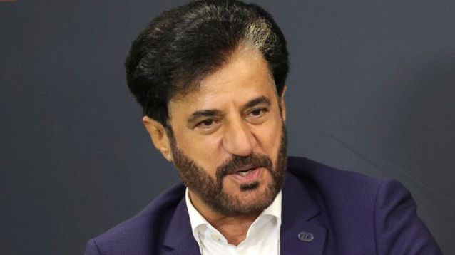 Ben Sulayem el jefe d ela Federación Internacional del Automóvil.