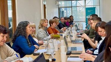 Una reunión paritaria docente.