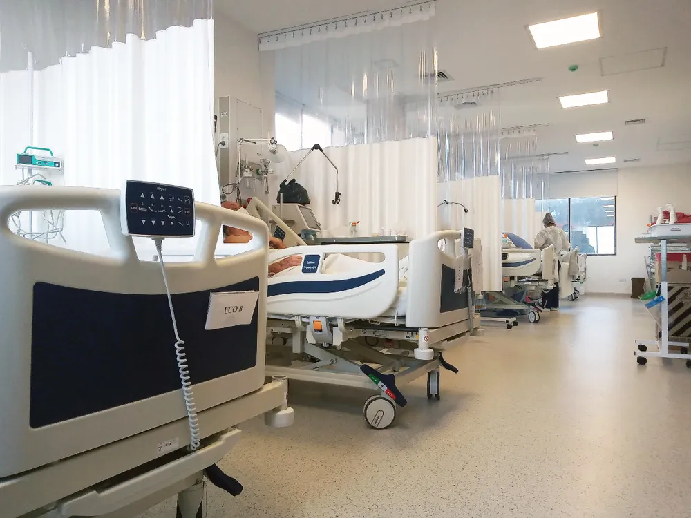 Una sala de internación en un hospital bonaerense.&nbsp;