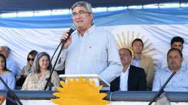 El ministro de Desarrollo Agrario participó de la 55° Fiesta Provincial del Trigo en Tres Arroyos.