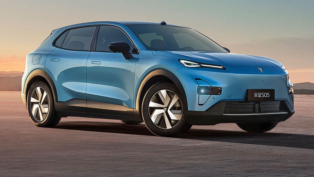 Deepal S05, un SUV mediano híbrido enchufable.