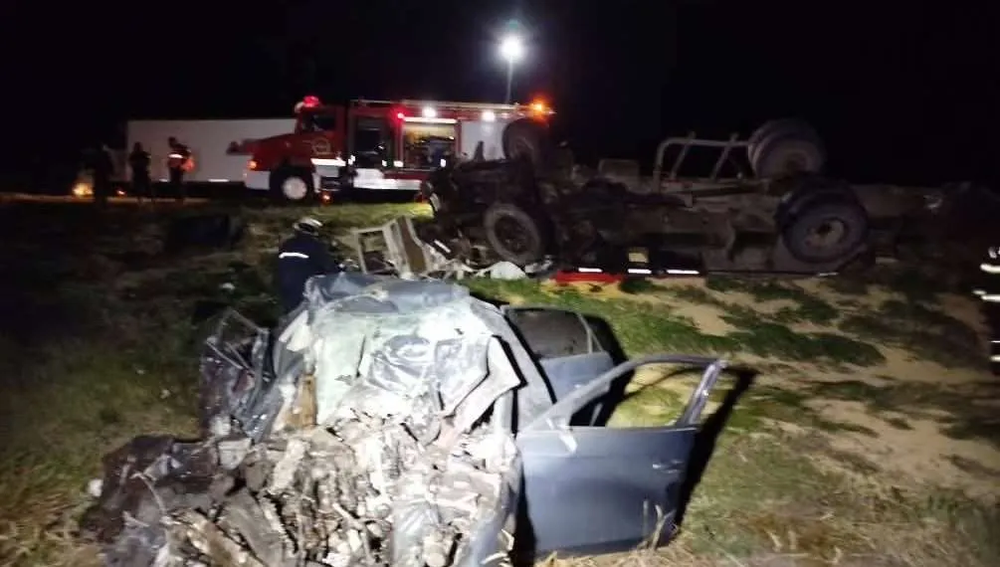 Siniestro fatal en la ruta 5, a la altura de Suipacha.