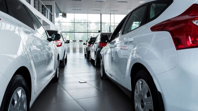 Una consecionaria de autos.
